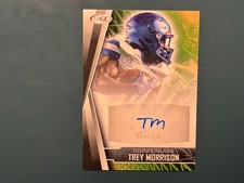 2022 SAGE Trey Morrison Rookie Auto