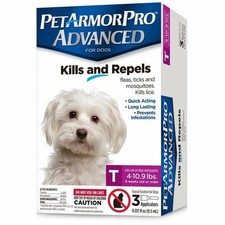 Pet Armor Pro Advanced for dogs for Flea, Tick, Lice  Mosquitoes New  Sealed 