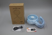 Mini Portable Stroller Rechargeable Fan Detachable 3 Speed 360 Tripod LED Light
