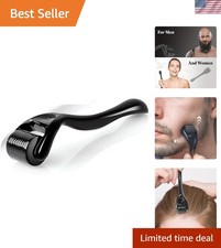 540 Titanium Derma Roller For Face Hair Beard  Scalp Derma Roller  Beard Micro...