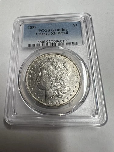 1897 Morgan Dollar. PCGS XF Details