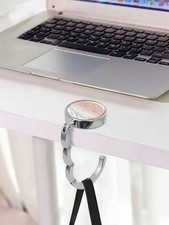 Cherry Blossom Pattern Desk Hooks Table Handbag Hanger Folding Bag Holder..