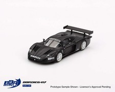 BBR Models 1:64 Maserati MC12 Competizione Test Fiorano 2004 - Matte Black