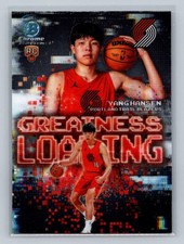 2025-26 Bowman Basketball - Chrome #GL-16 YANG HANSEN GREATNESS LOADING