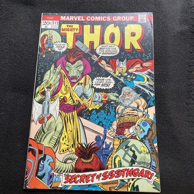 The Mighty Thor #212 (Marvel Comics June 1973)