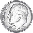 1956-D Roosevelt Dime — photo from another recent sale