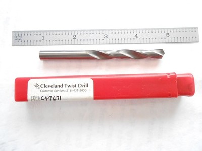 NEW CLEVELAND USA 5XD 5/16'' DIA. X 2-3/8'' FL X 3-3/4'' OAL SOLID CARBIDE DRILL
