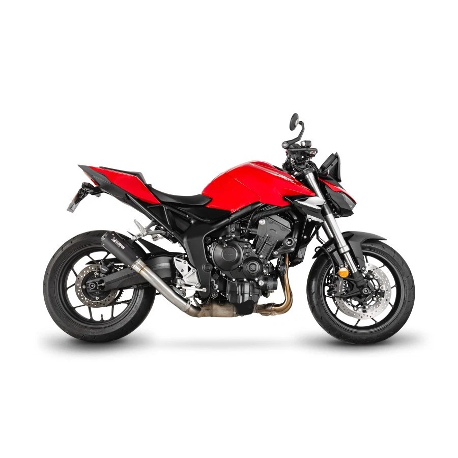 Honda CB1000 Hornet Scorpion Exhaust Ceramic Black Red Power PHA206BCER - Image 3 of 4