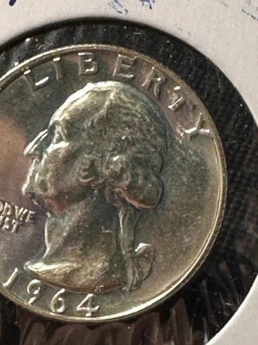 1964 WASHINGTON QUARTER   SILVER PROOF      N109