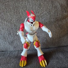2002 Digimon Warp-Digivolving GALLANTMON DUKEMON 8 Inch Action Figure Bandai