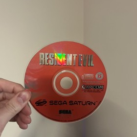 Resident Evil - Sega Saturn (PAL) Video Game Boxed With Manual Disc VGC