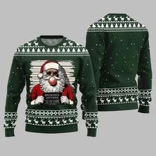2025 Christmas Santas Breaking And Entering Ugly Christmas Sweater wxr 73