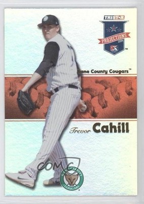 2008 TRISTAR PROjections Reflectives Trevor Cahill #392 0b0