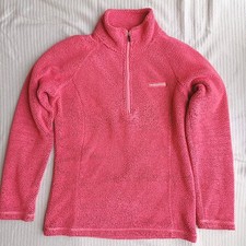Graighoppers Womens Ambra Fleece Size UK 8 Dusty Coral Zip Outdoor Hiking VGC