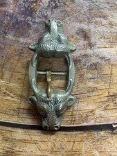 Koppelschloss Tierkopf wahrscheinlich Koppel für Metzger Fleischer