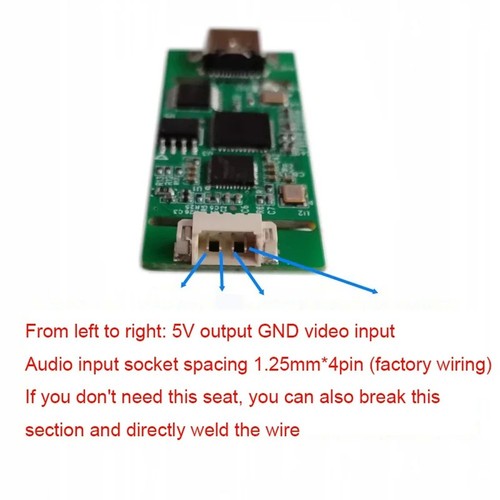 AHD Vers USB Capture Analogique Vers Module de CaméRa USB NuméRique AHD Ve5282 - Foto 3 di 6