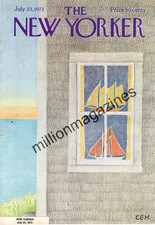 1973 New Yorker July 23 - Ship captains Room - Martin