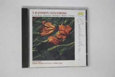 5 Bassoon Concertos CD Daniel Smith English Chamber Orchestra Ledger