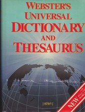 Webster's Universal Dictionary and Thesaurus.