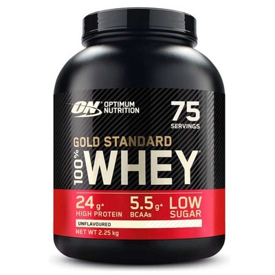 (35,20 EUR/kg) Optimum Nutrition 100% Whey Gold Standard 2270g Fettabbau