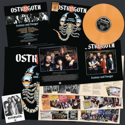 Ostrogoth Ecstasy and Danger (Orange Vinyl LP) (Vinyl)