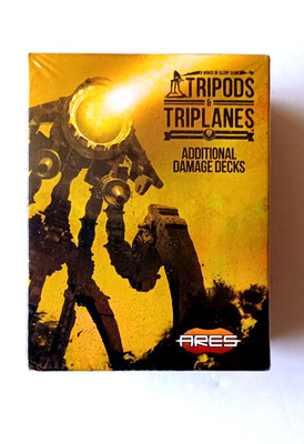 A Wings Of Glory:  Tripods And Triplanes Additional Damage Decks New in Shrink