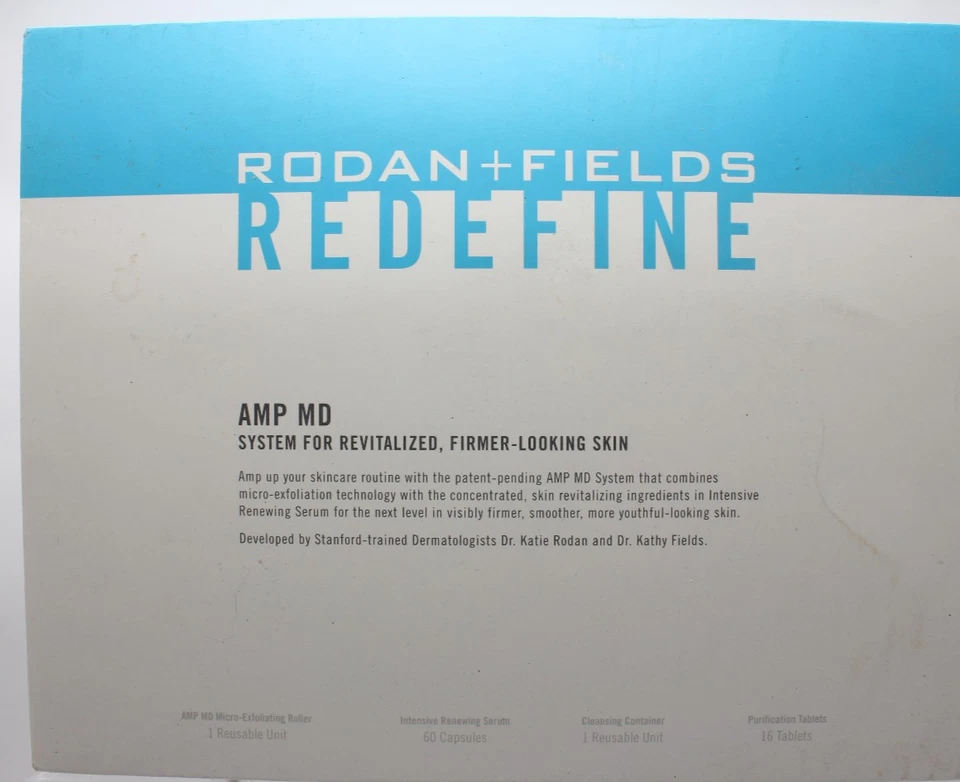 Rodan + Fields Redefine Amp MD System for Revitalized Firmer Skin Complete Kit - Image 2 of 4