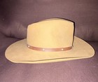 Vintage Stetson 4X Beaver Cowboy Hat Tan Size 7 1/8 Model WF1003 Western USA — photo 1