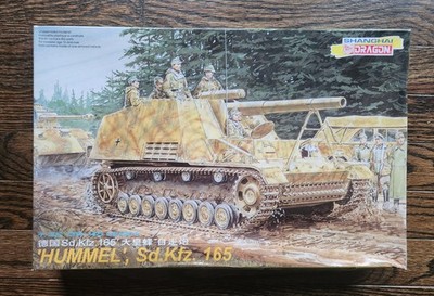 Shanghai Dragon 6004 'Hummel', Sd.Kfz. 165 1:35 Scale- Open Box/Sealed Parts