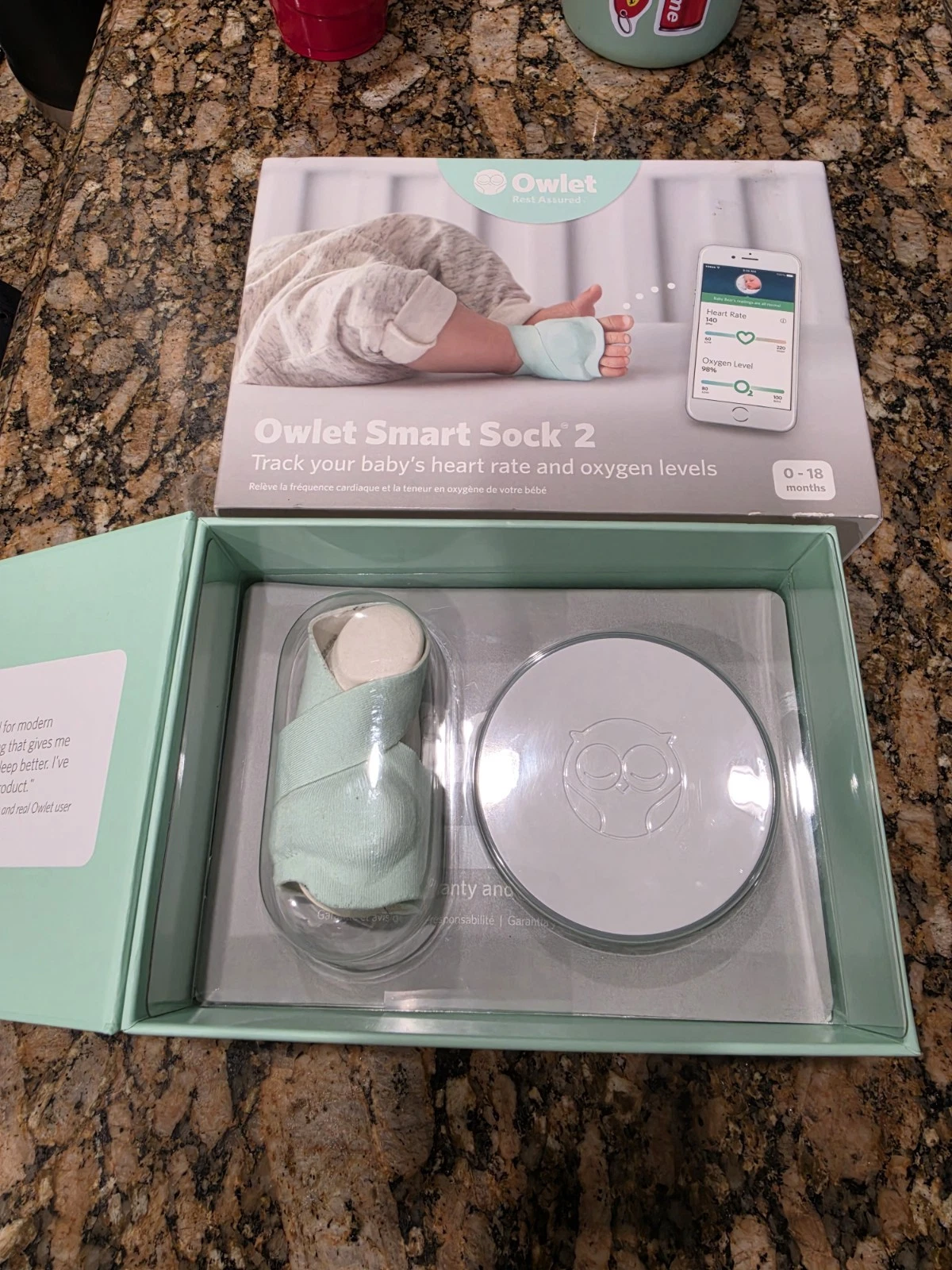 Owlet Smart Sock 2 Baby Monitor Accessories
Opens in a new window or tab