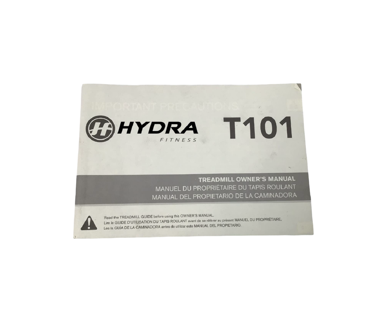 Horizon Fitness T101-5 - TM734 Treadmill Owner Manual 1000419577