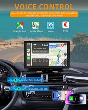 CarPlay Auto 9 Android Auto Wireless Autoradio Bluetooth con Schermo con 1080p - Miniatura 5
