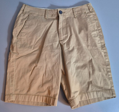 Hollister Mens Epic Flex Classic Fit Shorts Khaki Beige Size 30 NEW NWT