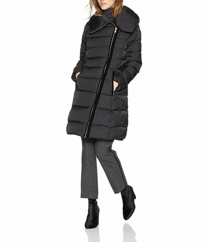 Tahari Brooklyn Asymmetric Down Coat 