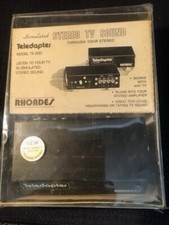 Rhoades Teledapter TE-200 for Stereo TV Sound