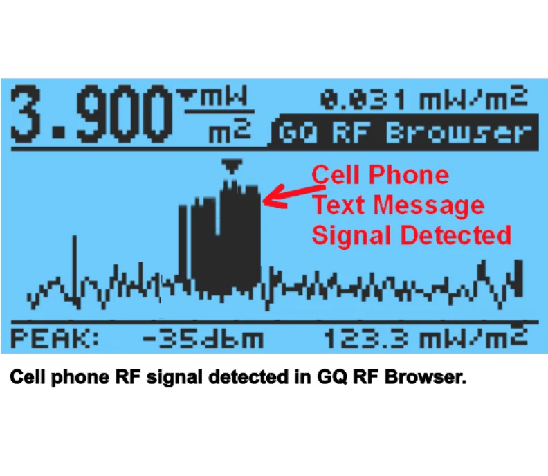GQ EMF-390 3in1 multi-field Electromagnetic EMF Meter 5G RF Detector Data logger - Image 4 of 4