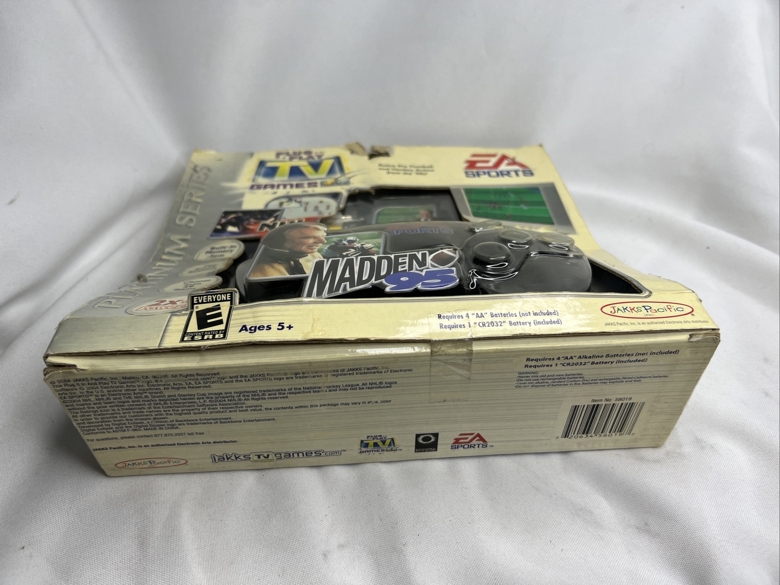 Plug and Play Football EA Sports John Madden 95 NFL NHL, Plug in TV