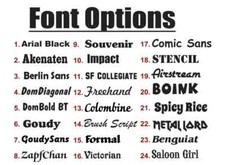 Custom Text Vinyl Lettering Sticker Decal Personalized Window Wall Business Car