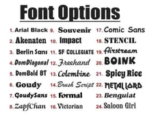 Custom Text Vinyl Lettering Sticker Decal Personalized Window Wall Business Car 