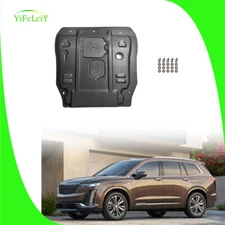 Thick Engine Splash Shield For Cadillac XT6 2020-2024 Front Engine Guard Hard