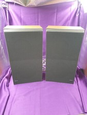 B&O BANG AND OLUFSEN BEOVOX S25 SPEAKERS Lautsprecher TEAK Holz Vintage