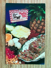 Old Fashion, Claxton Fruit Cake, Claxton Bakery, Vintage Promotional Postcard