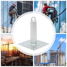 Fall Protection Commercial Roof Anchor 12" H w/ 40 small holes& screws