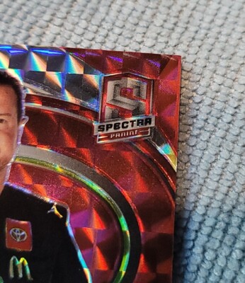 Kurt Busch #d/49 Spectra Interstellar Red 2022 Panini
