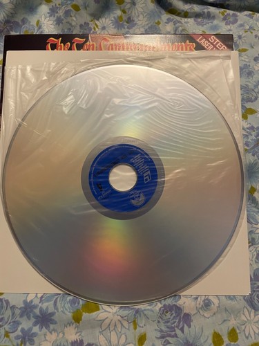 Stereo LASER DISC The Ten Commandments Extended Play paramount VideoDisc 1986 Ch - Picture 13 of 13