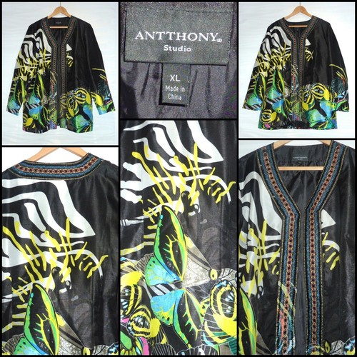 ANTTHONY STUDIO STRIKING JACKET - XL - NEW WITHOUT TAGS - Picture 2 of 9