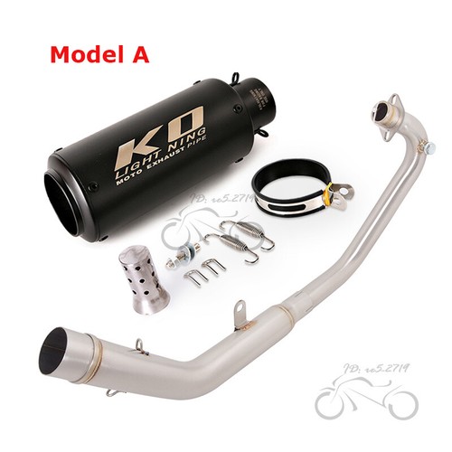 Sistema silenciador tubo cabezal escape Slip for Lifan KPM200 KPT200 2023 2022 2021 - Imagen 5 de 12