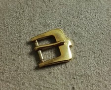 Bulova Vintage Watch Buckle For Bulova Accutron Watches Gold Plated 9mm