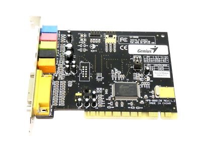 Genius CMedia CMI8738/PCI-6CH-LX Audio Sound Card - PCI Slot | eBay