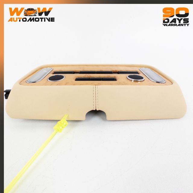 07-11 BENTLEY CONTINENTAL GTC OVERHEAD DOME LIGHT CONTROL CONSOLE SWITCH OEM